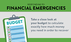 Responding to Financial Emergencies Banner